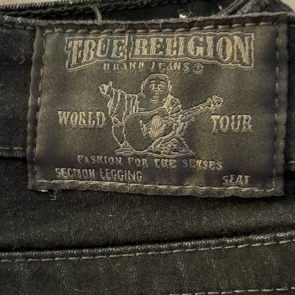 True Religion Black Jeans - Picture 4 of 7